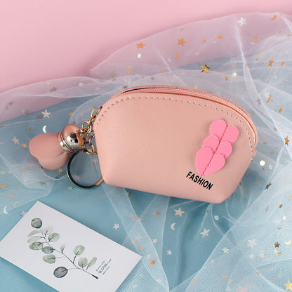 Mini Cute Hand-held Coin Wallet Coin Purse Keychain