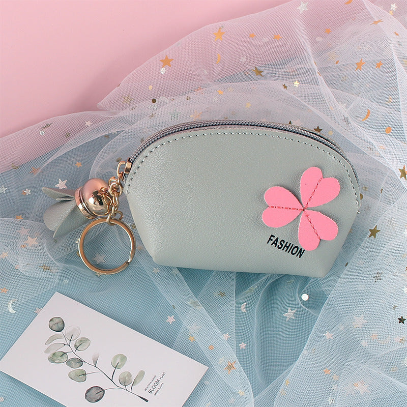 Mini Cute Hand-held Coin Wallet Coin Purse Keychain