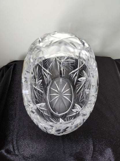 Crystal Pinwheels Cut Basket