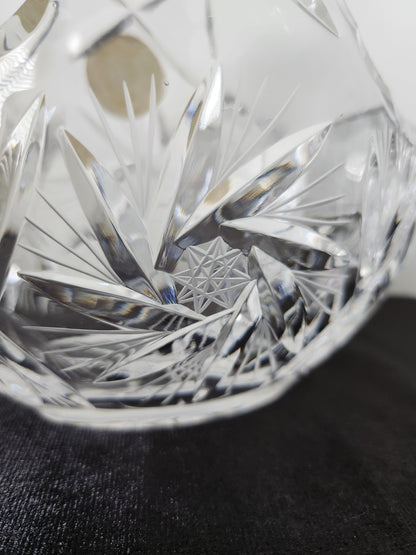 Crystal Pinwheels Cut Basket