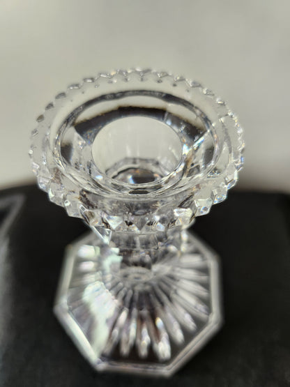 Assorted Crystal Candlestick Holders