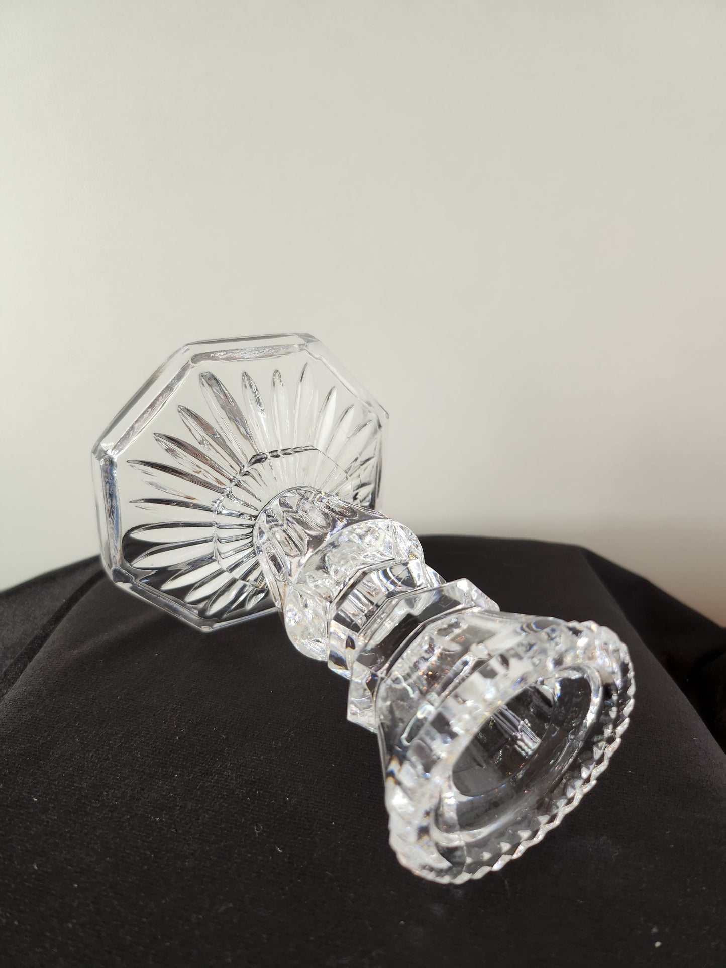 Assorted Crystal Candlestick Holders