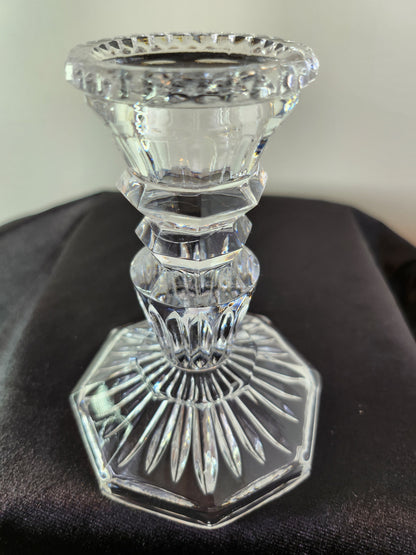 Assorted Crystal Candlestick Holders