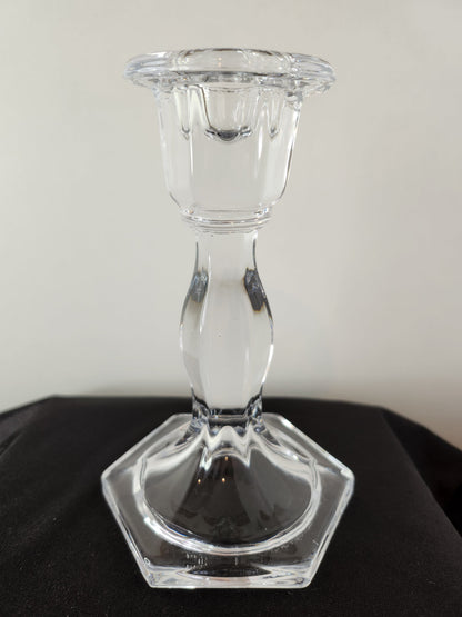 Assorted Crystal Candlestick Holders