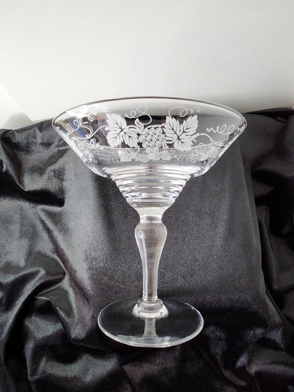 Crystal Martini Glasses