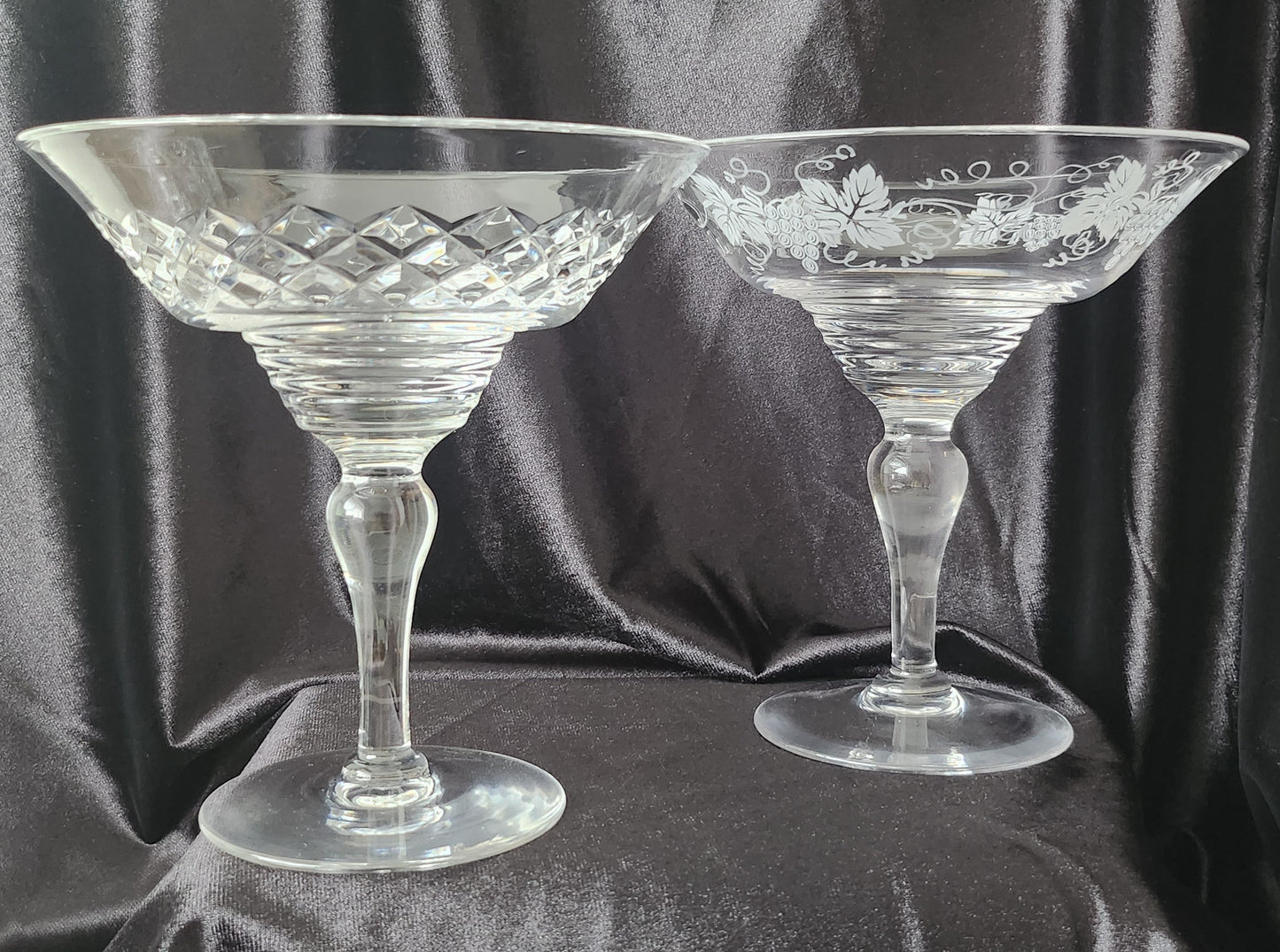 Crystal Martini Glasses