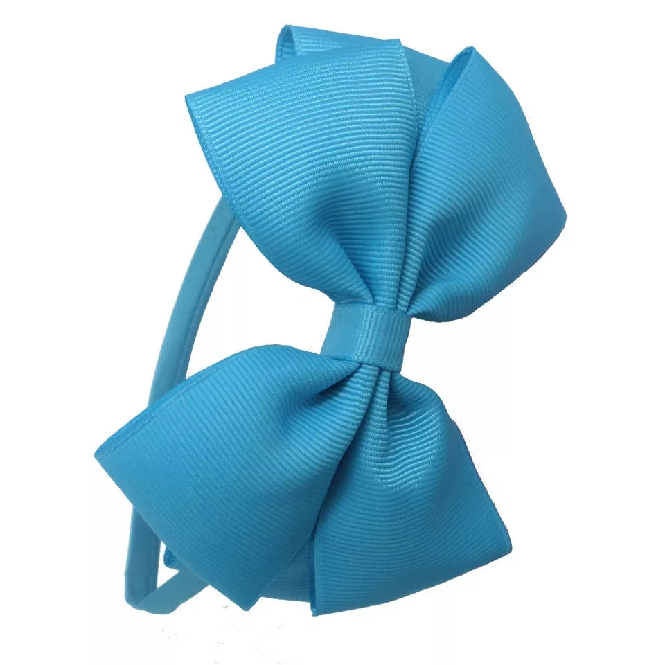 BIG BOW ALICE BAND FOR GIRLS