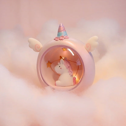 Resin Unicorn Night Light