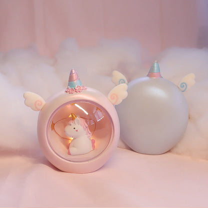 Resin Unicorn Night Light