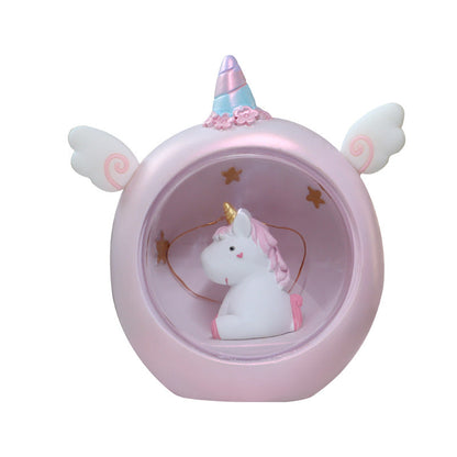 Resin Unicorn Night Light