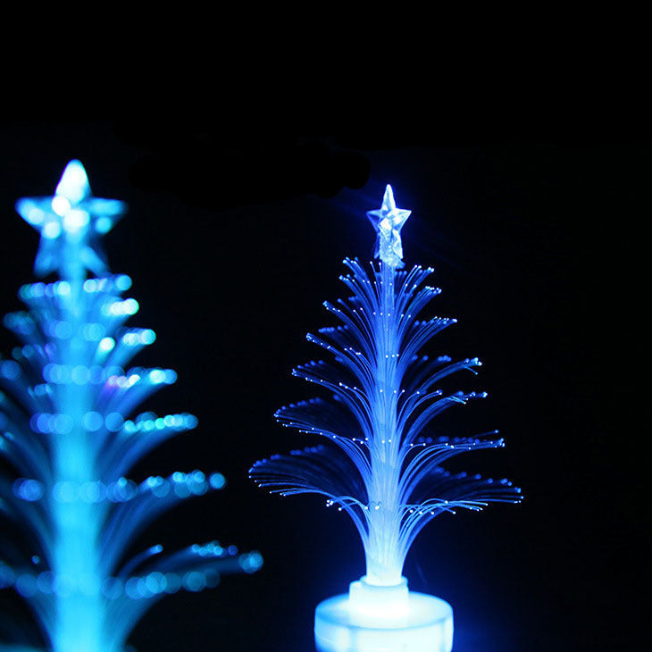 LED Colorful Plastic Christmas Trees
