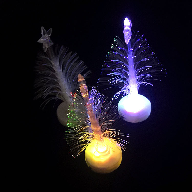 LED Colorful Plastic Christmas Trees