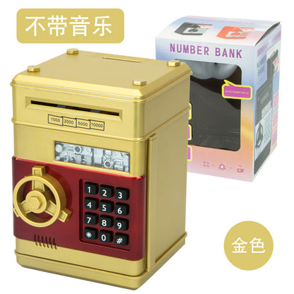 Kids Cartoon Piggy Bank Plastic TOY
