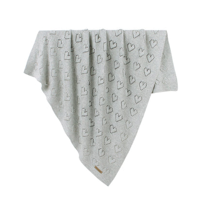 Baby Blanket Love Hollow Hug Blanket Baby Windproof Cover