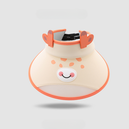 PU Kids Sun Visor Empty Hat