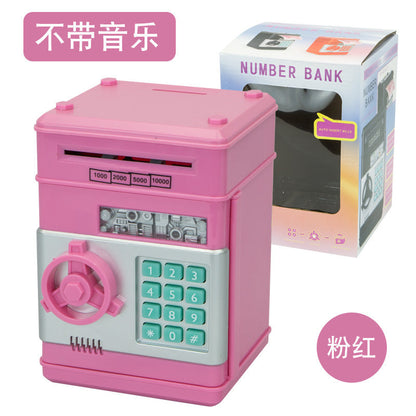 Kids Cartoon Piggy Bank Plastic TOY