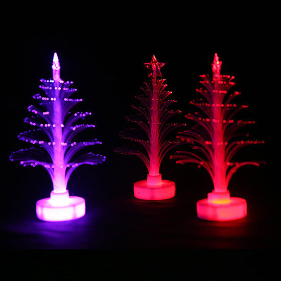 LED Colorful Plastic Christmas Trees