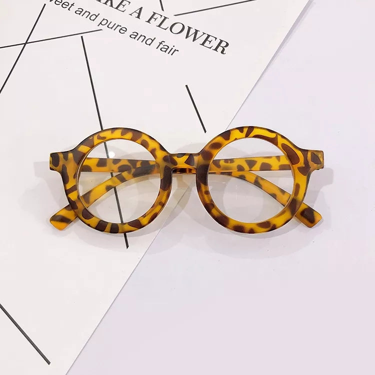 Unisex Round Frame Clear Eyewear / Glasses