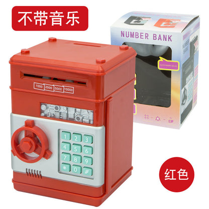 Kids Cartoon Piggy Bank Plastic TOY