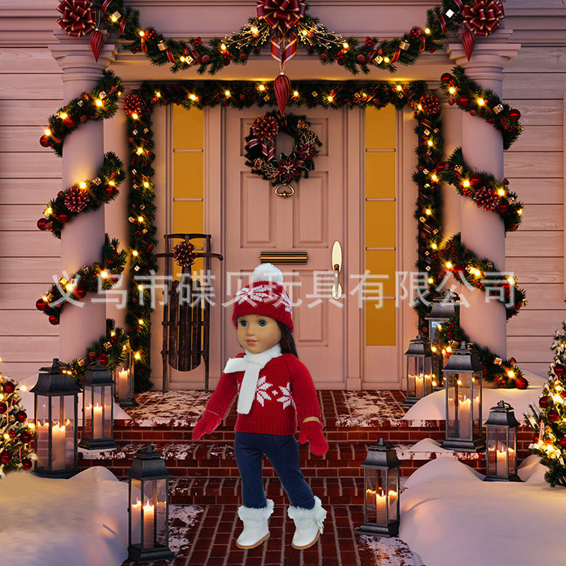 Wholesale 43cm American Girl 18 Inch Doll Christmas Sweater