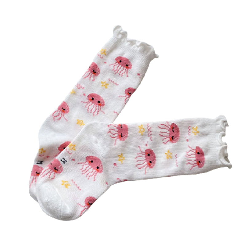 Girls Animals Flamingo Cartoon Accessories Socks