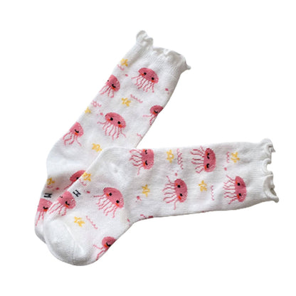 Girls Animals Flamingo Cartoon Accessories Socks