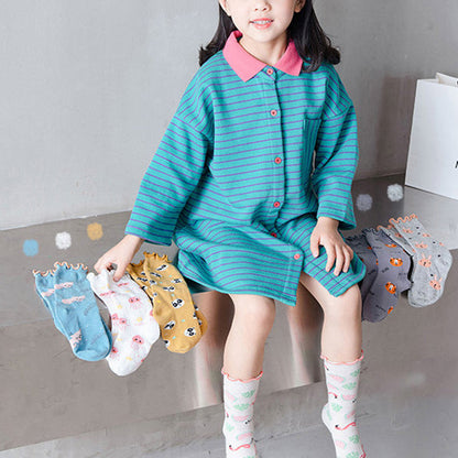 Girls Animals Flamingo Cartoon Accessories Socks