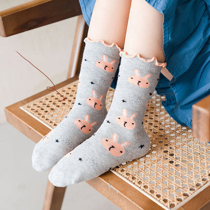 Girls Animals Flamingo Cartoon Accessories Socks