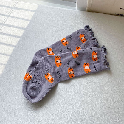 Girls Animals Flamingo Cartoon Accessories Socks