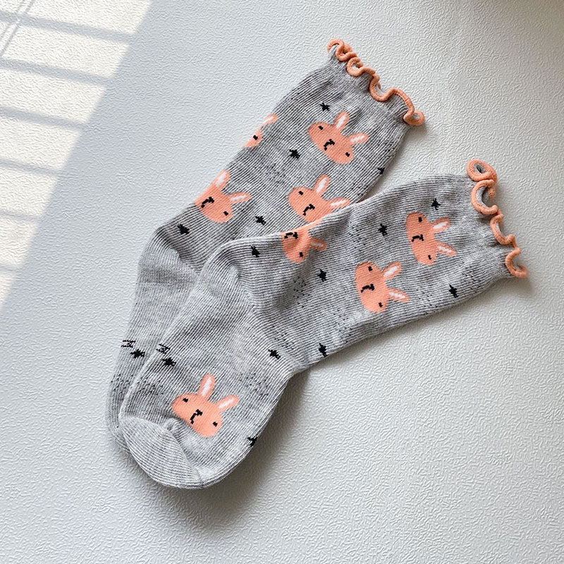 Girls Animals Flamingo Cartoon Accessories Socks