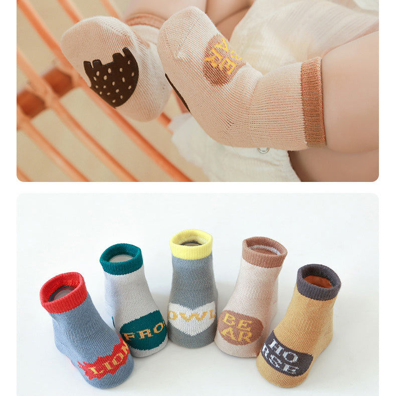 Baby Kid Unisex Solid Color Cartoon Accessories Socks Wholesale 211122117