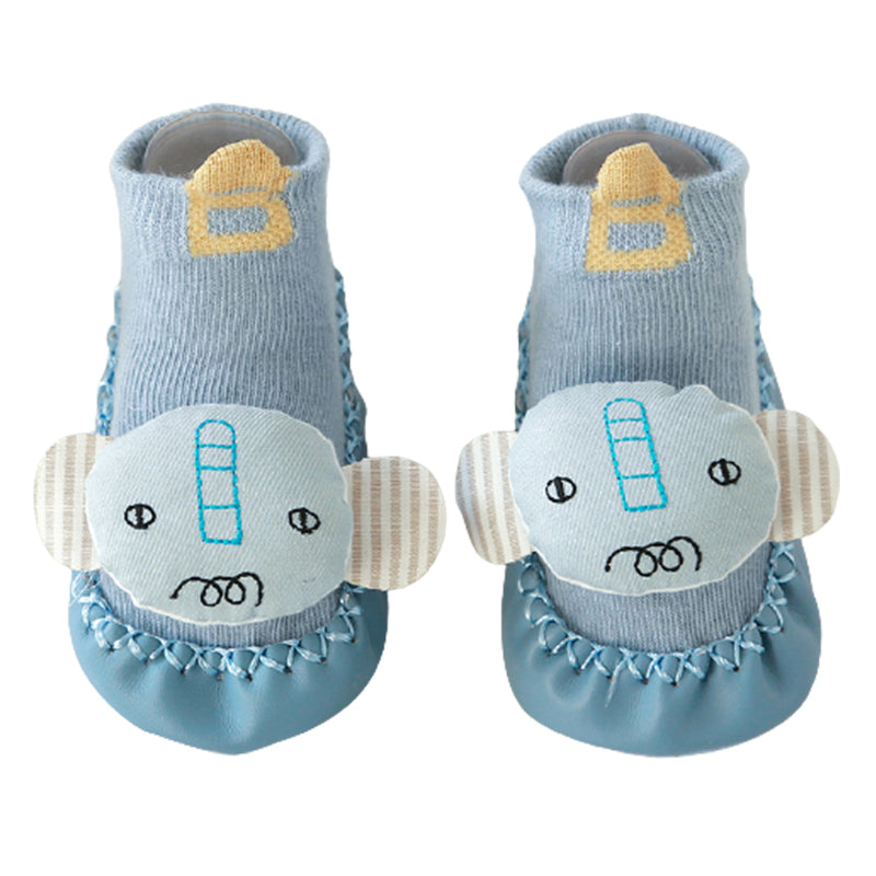 Baby Kid Unisex Solid Color Cartoon Accessories Socks