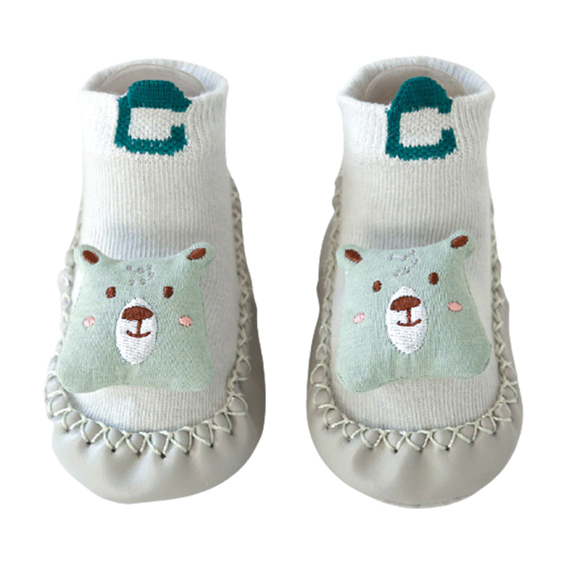 Baby Kid Unisex Solid Color Cartoon Accessories Socks