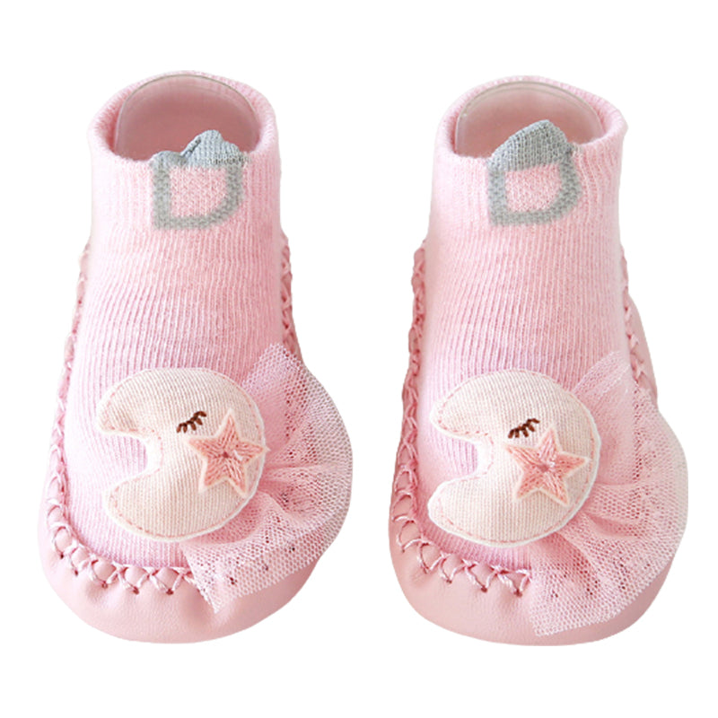 Baby Kid Unisex Solid Color Cartoon Accessories Socks