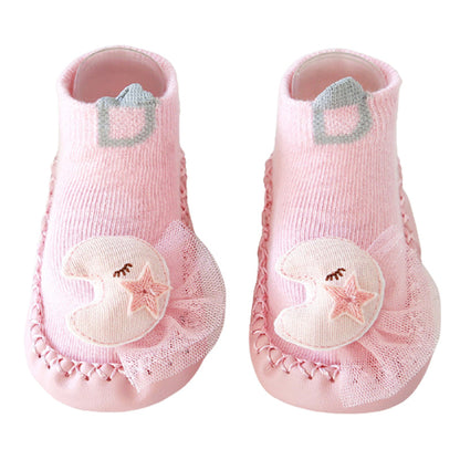 Baby Kid Unisex Solid Color Cartoon Accessories Socks