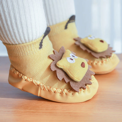 Baby Kid Unisex Solid Color Cartoon Accessories Socks