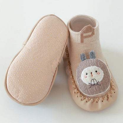 Baby Kid Unisex Solid Color Cartoon Accessories Socks
