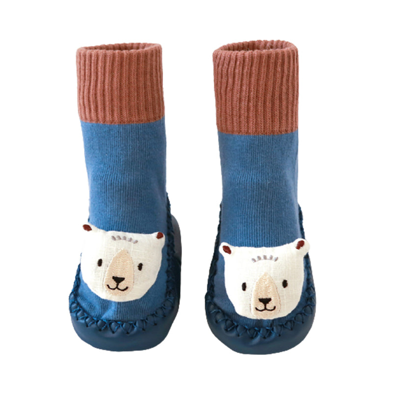 Baby Kid Unisex Solid Color Cartoon Socks