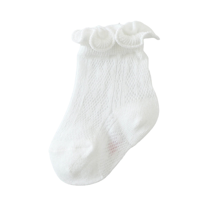 Baby Kid Unisex Solid Color Accessories Socks