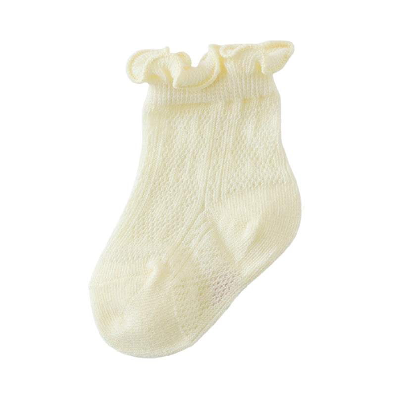 Baby Kid Unisex Solid Color Accessories Socks