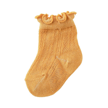 Baby Kid Unisex Solid Color Accessories Socks