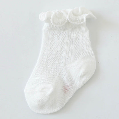 Baby Kid Unisex Solid Color Accessories Socks
