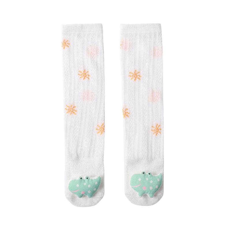 Baby Kid Unisex Solid Color Cartoon Accessories Socks