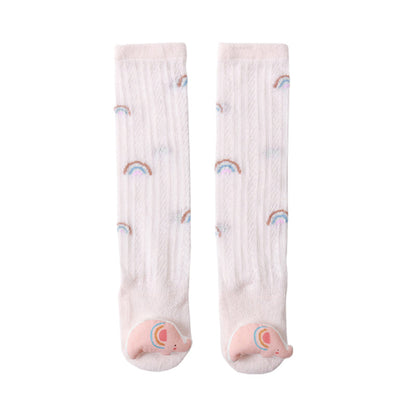 Baby Kid Unisex Solid Color Cartoon Accessories Socks