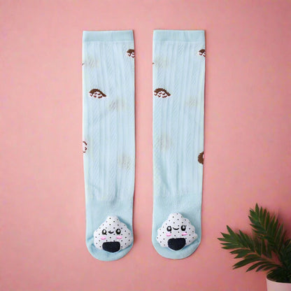 Baby Kid Unisex Solid Color Cartoon Accessories Socks