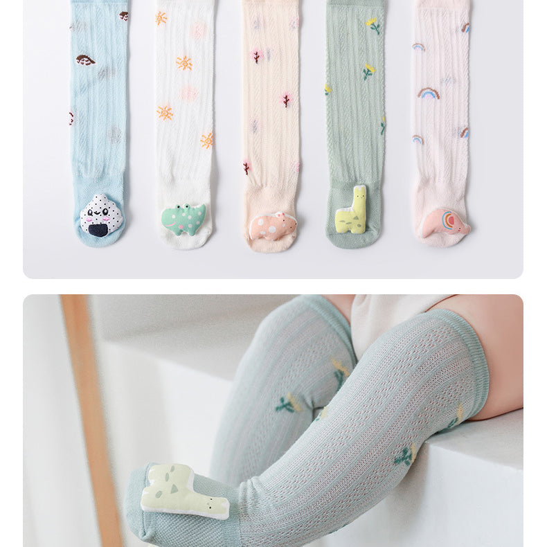 Baby Kid Unisex Solid Color Cartoon Accessories Socks