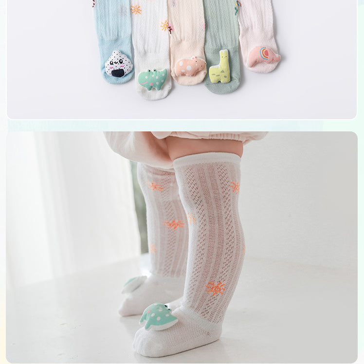 Baby Kid Unisex Solid Color Cartoon Accessories Socks