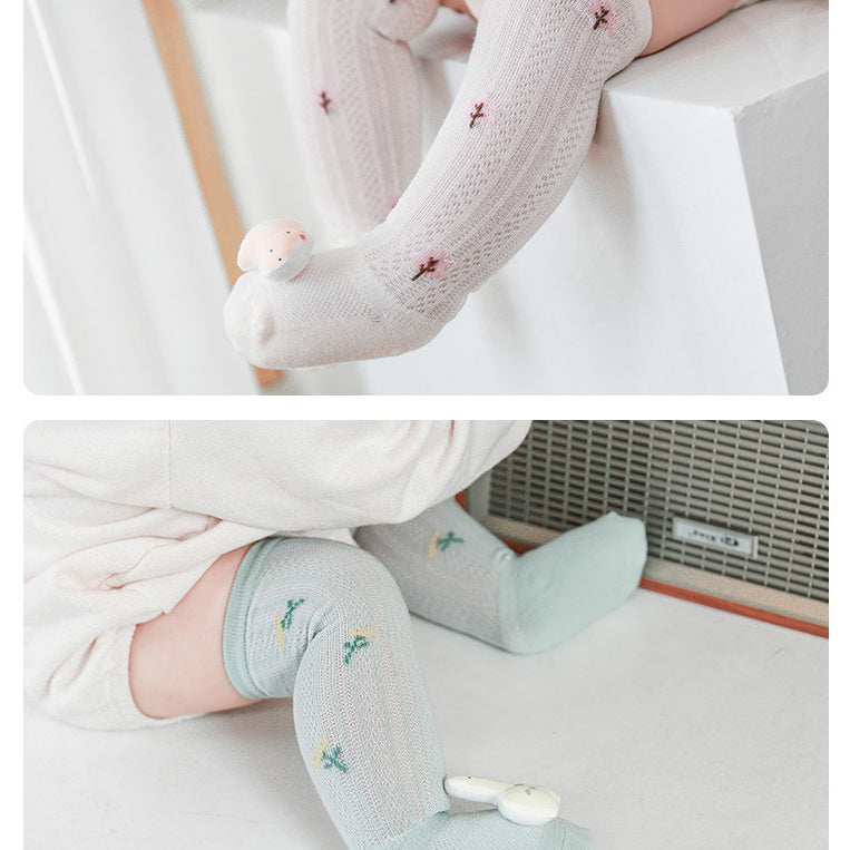 Baby Kid Unisex Solid Color Cartoon Accessories Socks