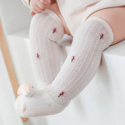 Baby Kid Unisex Solid Color Cartoon Accessories Socks