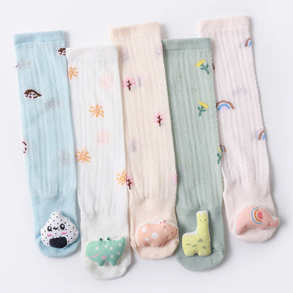 Baby Kid Unisex Solid Color Cartoon Accessories Socks